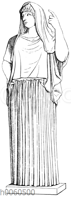 Hestia Giustiniani. Rom.Museo Torlonia