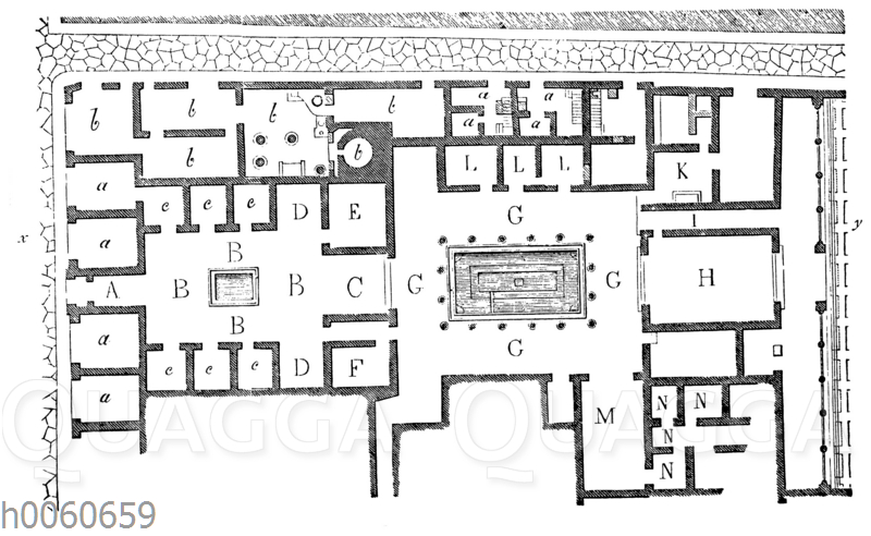 Haus des Pansa zu Pompeji