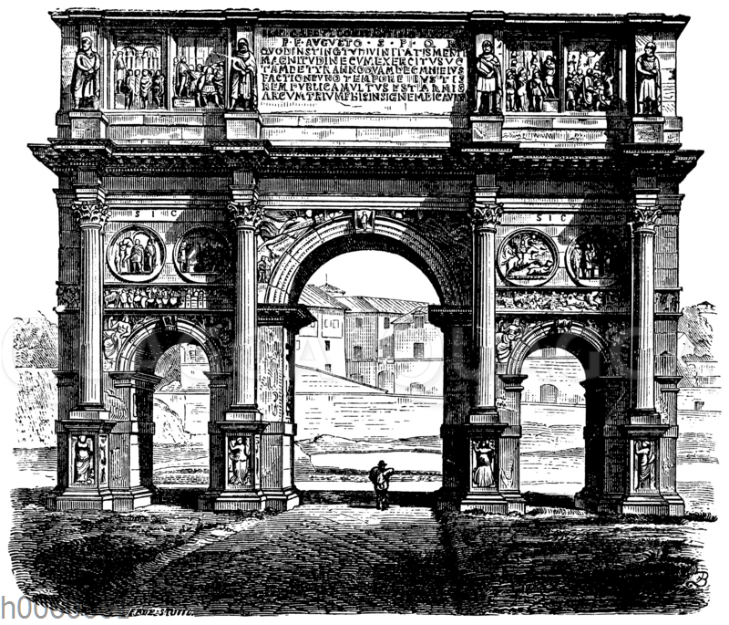Triumphbogen des Constantinus in Rom