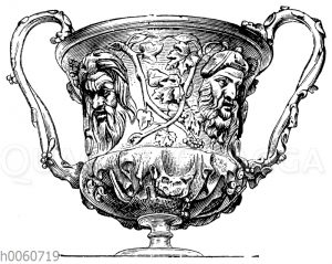 Silberner Trinkbecher von Hildesheim