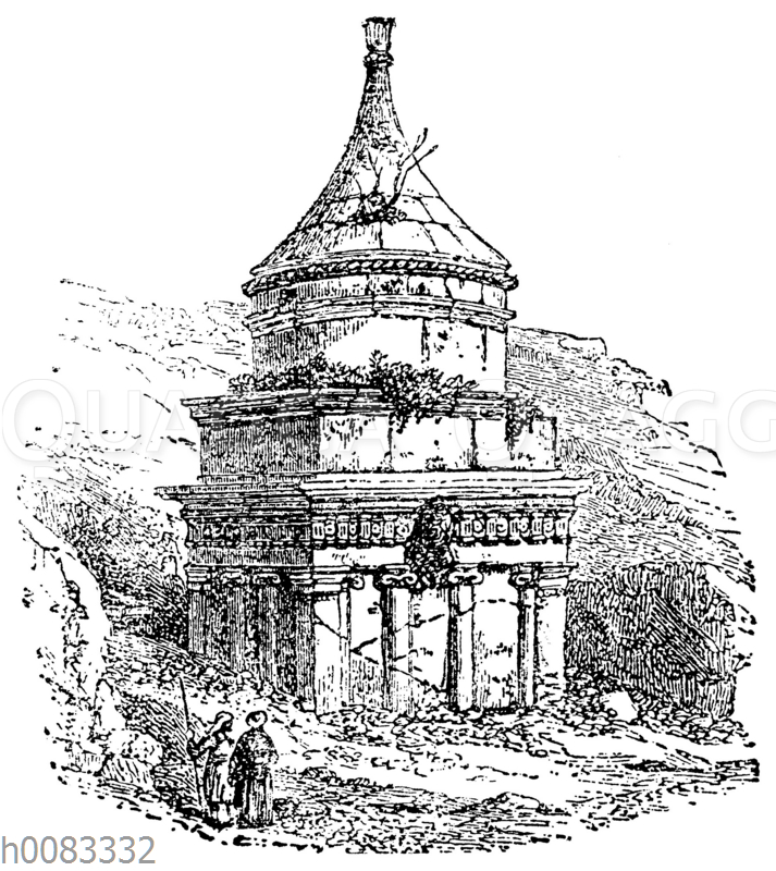Absaloms Denkmal bei Jerusalem