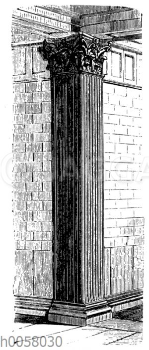 Korinthischer Pilaster
