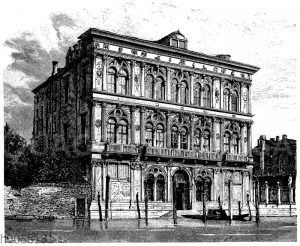 Treppenhaus des Palazzo Durazzo in Genua.