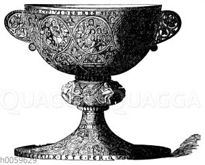 Romanischer Speisekelch (Ciborium) aus Wilten