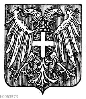 Wappen von Serbien