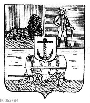 Wappen der Südafrikanischen Republik Transvaal