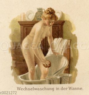 Wasserwendungen in der Krankenpflege: Wechselwaschung in der Wanne