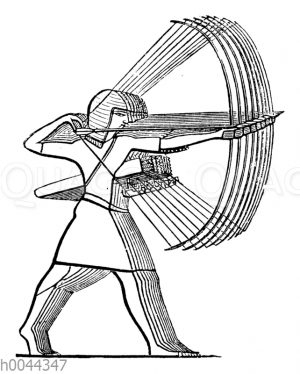 Ägyptische Bogenschützen