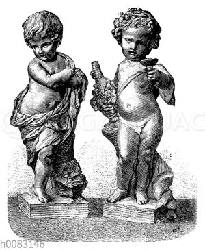 Biscuit-Figürchen von Clodion Sèvres