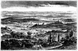 Hügellandschaft in Thüringen [Digital]