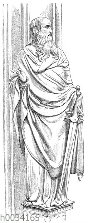 Der Apostel Paulus nach Peter Vischer