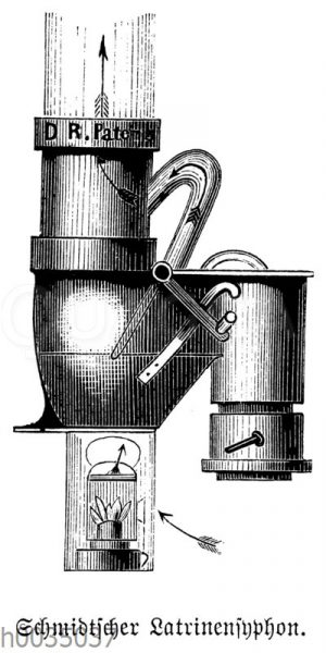 Schmidtscher Latrinensyphon