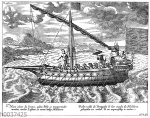 Ostindischer Schnellsegler im 16. Jahrhundert