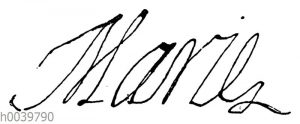 Autograph: Maria von Medici