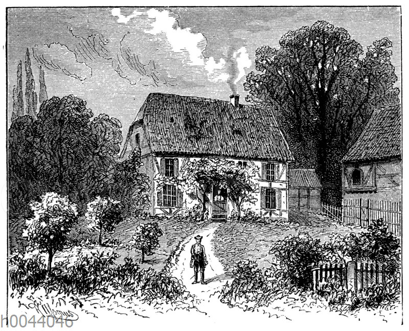 Das Sessenheimer Pfarrhaus zu Goethes Zeit (1770)