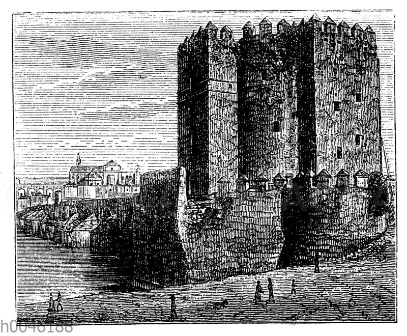 Maurischer Turm und Brücke von Cordoba