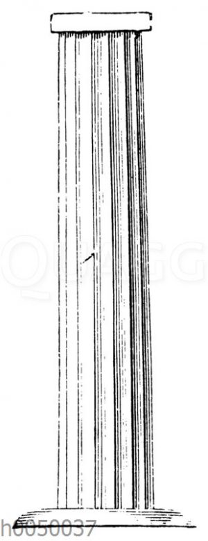 Sog. proto-dorische Säule von Benihassan