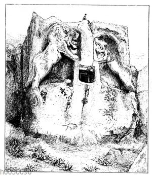 Löwengrab ('Arslan-tasch') bei Hairan-veli