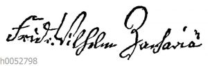Justus Friedrich Wilhelm Zachariä: Autograph