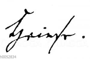 Johann Jakob Wilhelm Heinse: Autograph