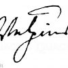 Christian August Vulpius: Autograph