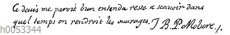 Molière: Autograph