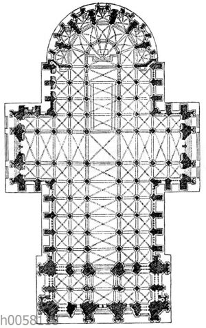 Grundriss des Kölner Doms