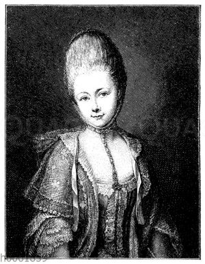 Bürgers Schwägerin Molly Gemalt 1774 von