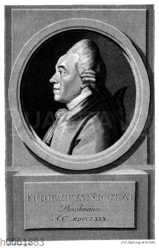 Buchhändler Friedrich Nicolai