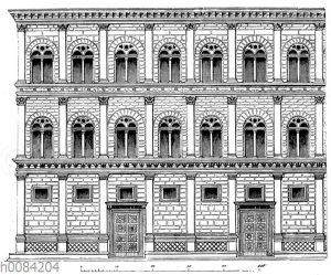 Palazzo Rucellai in Florenz