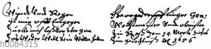 Feldmarschall Georg Freiherr von Derfflinger: Autograph