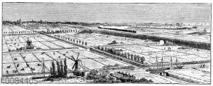 Holländische Marschlandschaft aus der Umgegend des Haag