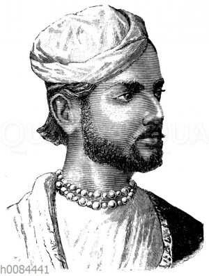 Porträt eines indischen Fürsten