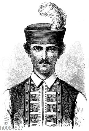Porträt eines rumänischen Mannes