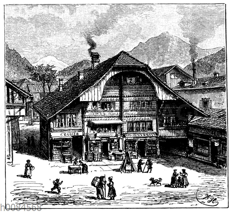 Älteres Berner Landhaus in Interlaken