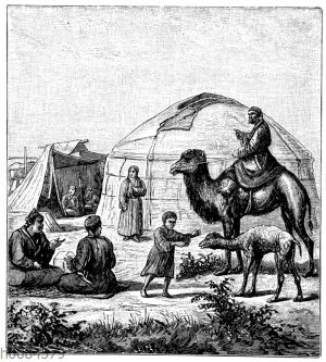 Mongolische Jurte
