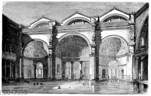 Frigidarium der Thermen des Caracalla zu Rom