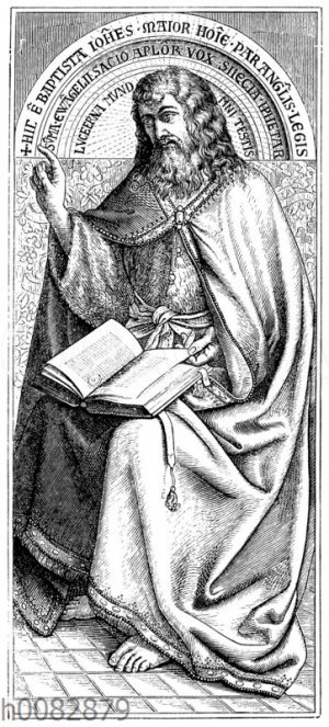 Johannes der Täufer. St. Bavo in Gent.
