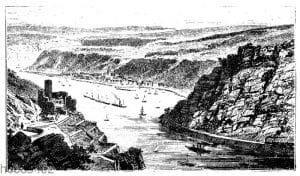 Tonschiefer: Umgebung von St. Goar am Rhein