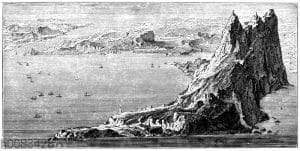 Gibraltar und Straße von Gibraltar