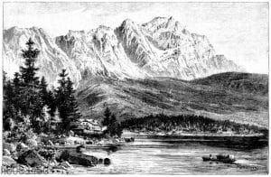 Zugspitze mit Eibsee