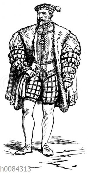 Karl V. (reg. 1516- 1556) in spanischer Tracht