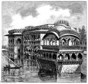 Palast Gopal Bhawan bei Agra