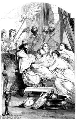 Sardanapal und seine Frauen