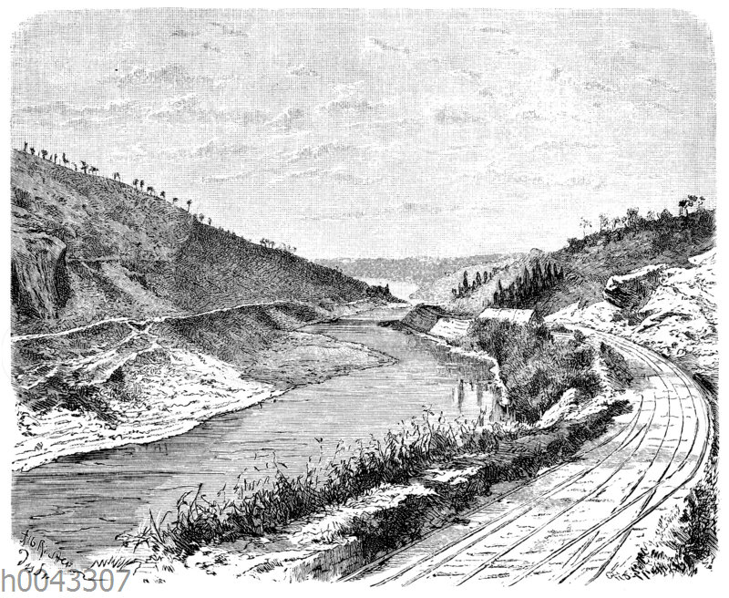 Arnotal oberhalb Florenz