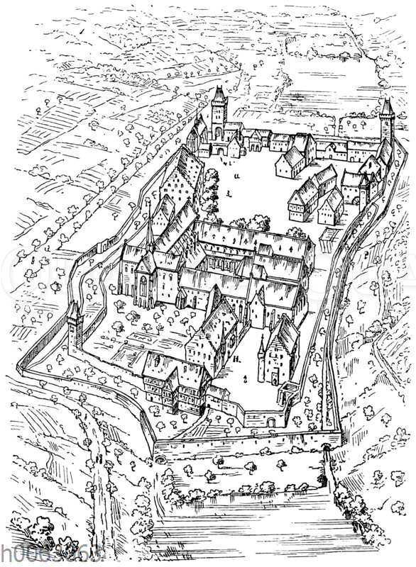 Zisterzienserabtei Maulbronn in Württemberg