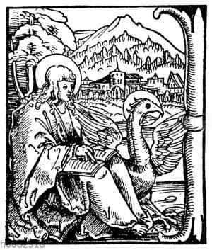 Initiale aus der im September 1522 in Wittenberg erschienenen ersten Ausgabe von Luthers Neuem Testament