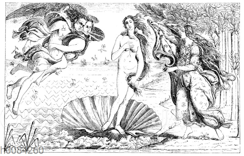 Geburt der Venus von Botticelli