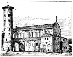 San Apollmare bei Ravenna. (Altchristliche Basilika.)