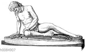 Sterbender Gallier (Fechter